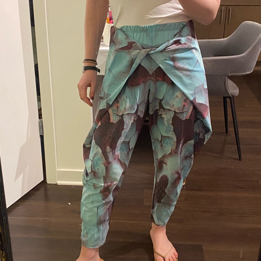 Alexis Watercolor Harem Pants